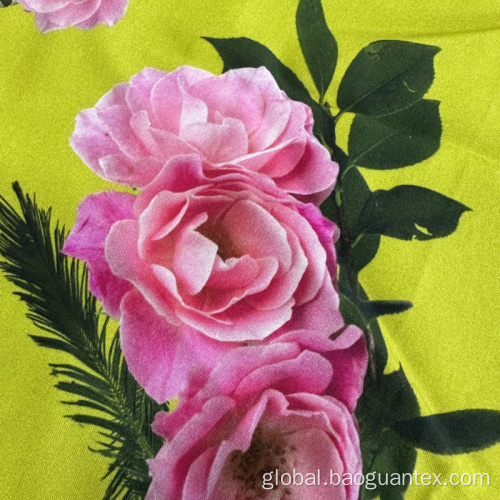 Moisture-proof Wear Resistant Floral Pure Rayon Fabric